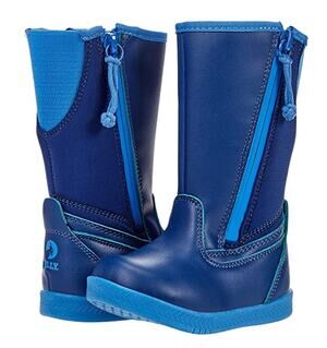 Billy Footwear Little Boys Rain Boots Size 5 Navy Blue Water Resistant NWOB